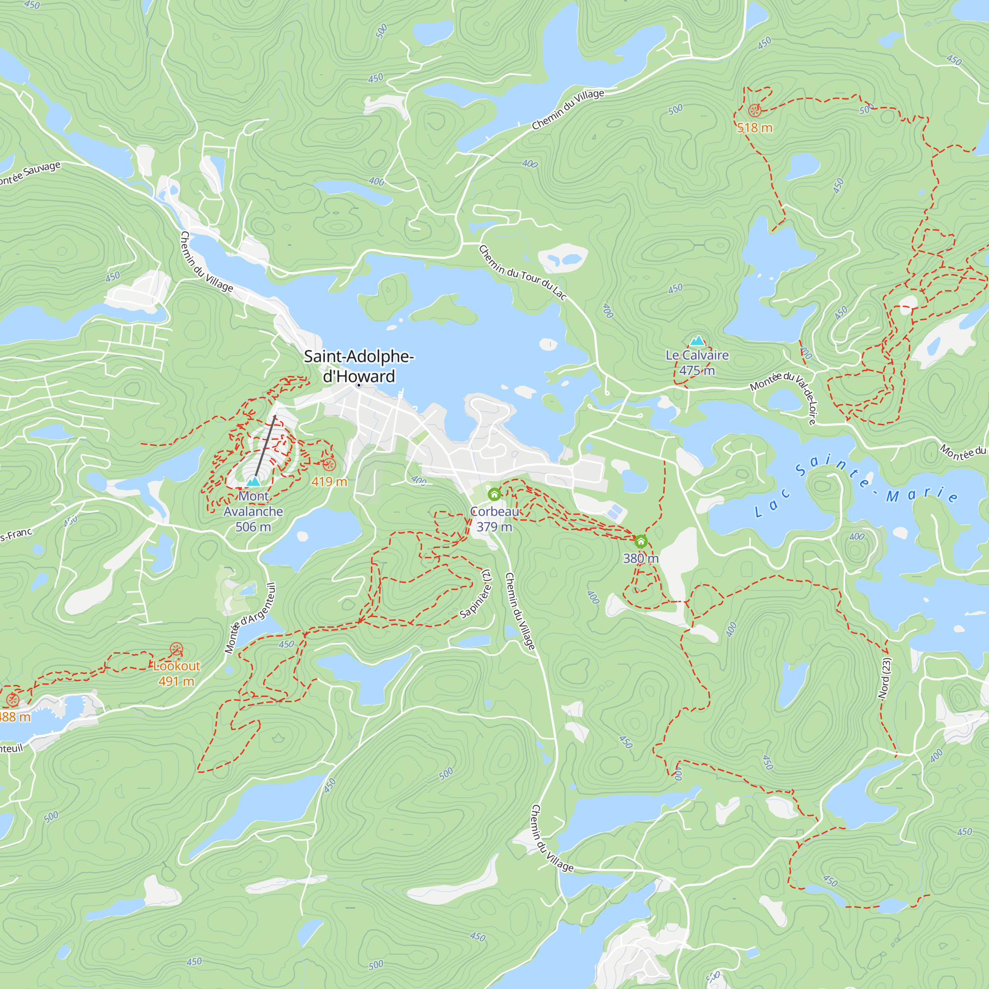 Corbeau map