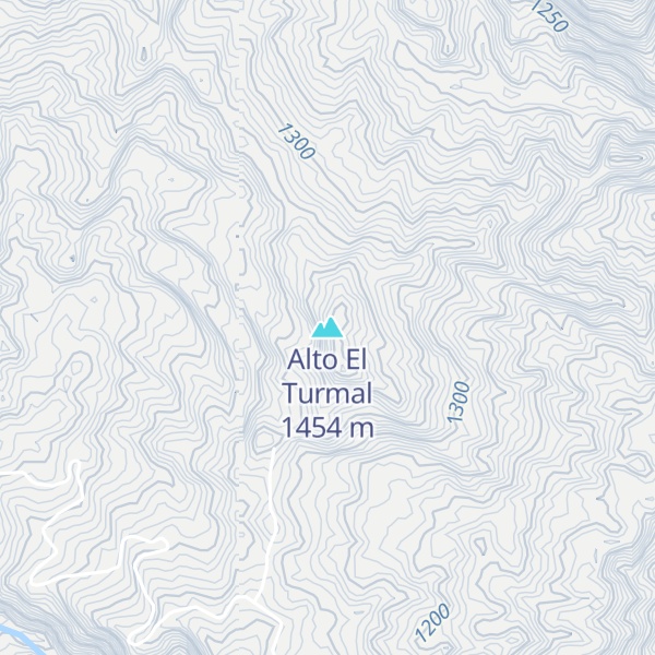 Map of Alto El Turmal