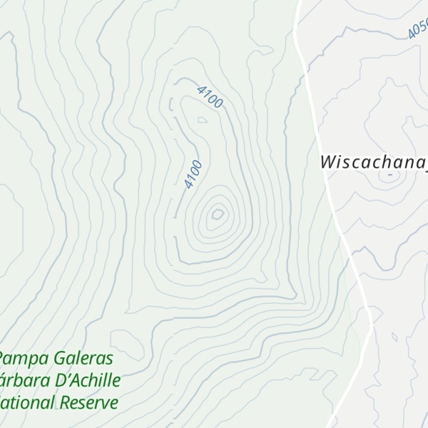 Map of Cerro Taxanapata