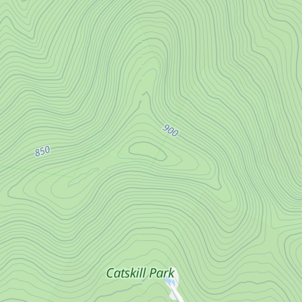 Map of Pine Island Mountain