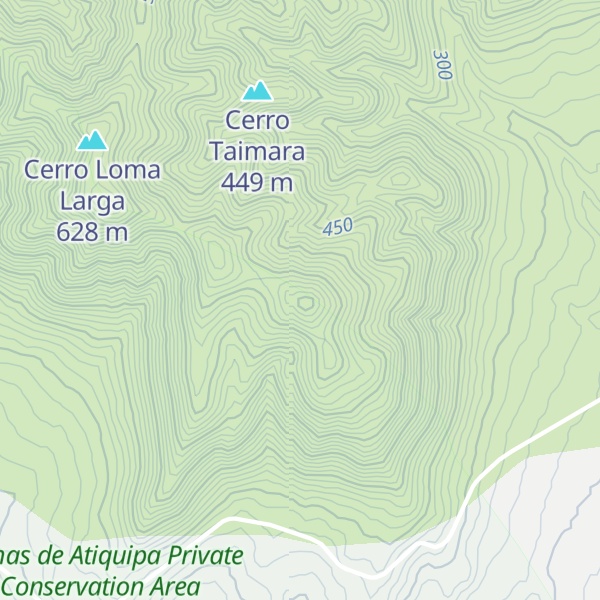 Map of Cerro Huambo