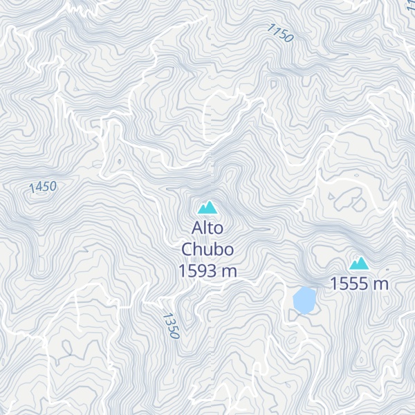 Map of Alto Chubo