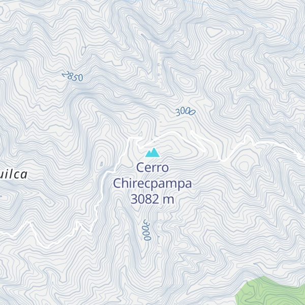 Map of Cerro Chirecpampa