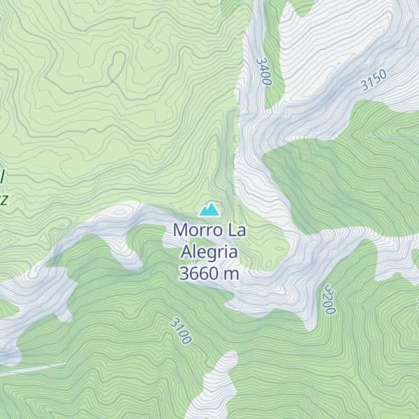 Map of Morro La Alegria