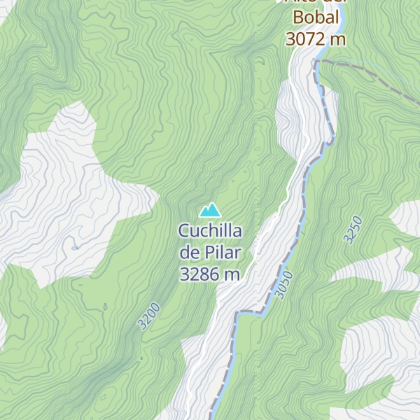 Map of Cuchilla de Pilar