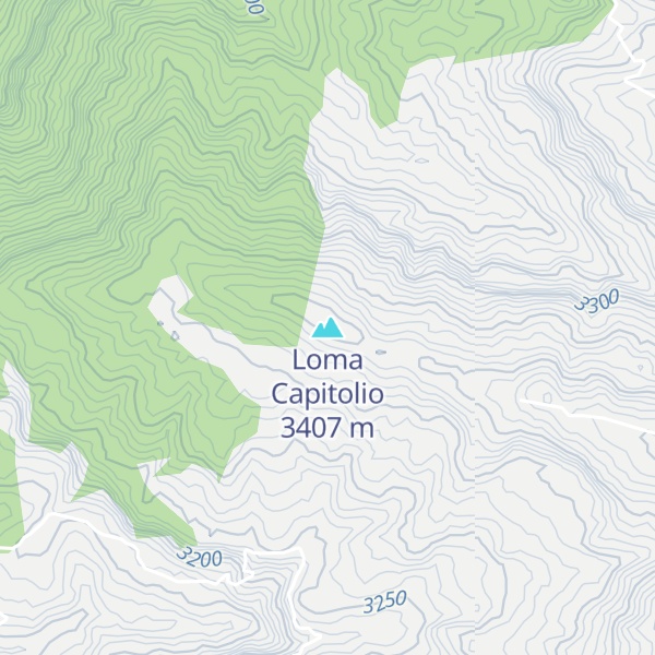 Map of Loma Capitolio