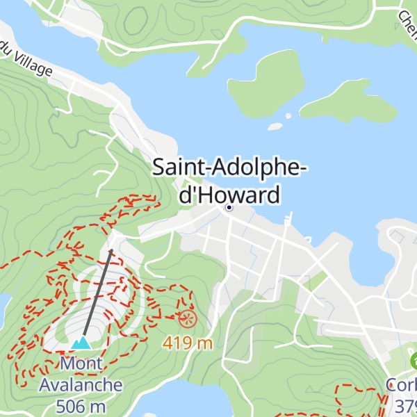 Map of Attitude Montagne