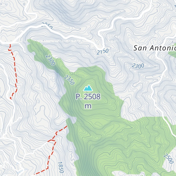 Map of P.