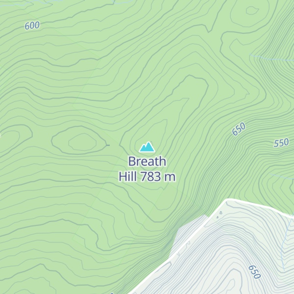 Map of Breath Hill