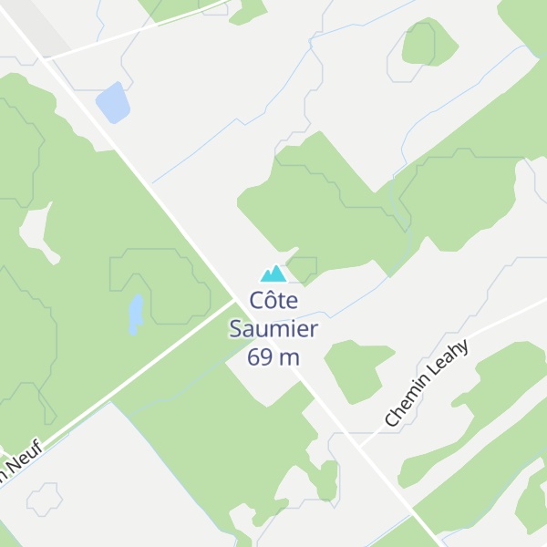 Map of Côte Saumier