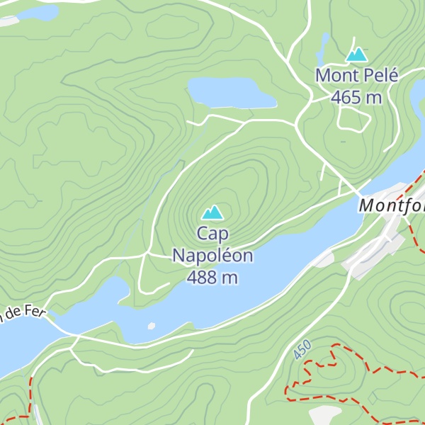 Map of Cap Napoléon