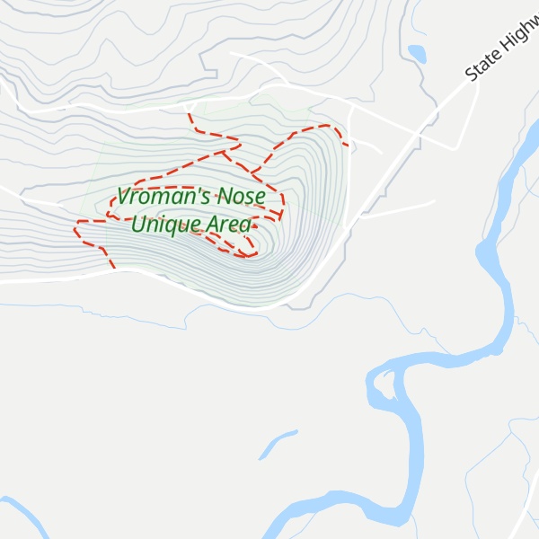 Map of Vromans Nose