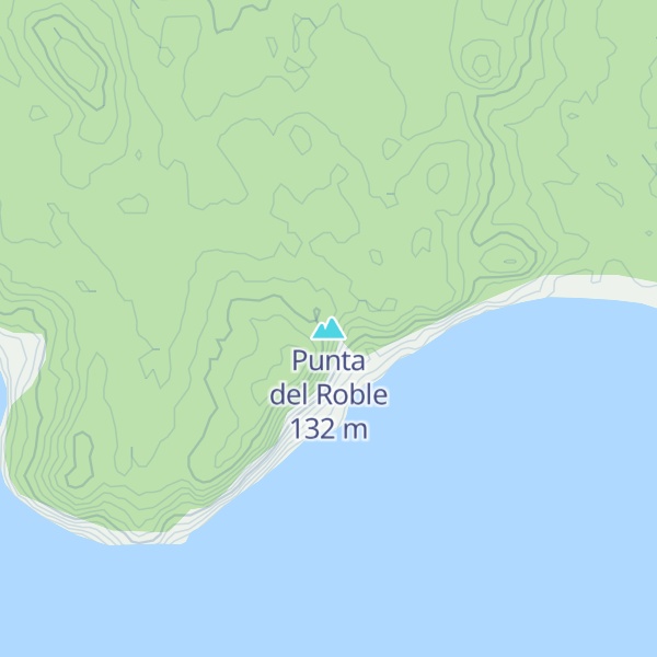 Map of Punta del Roble