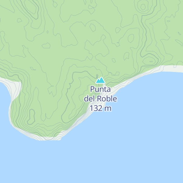 Map of Punta Roble