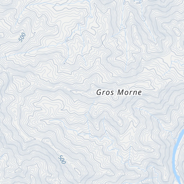 Map of Gros Morne