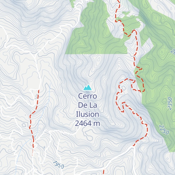 Map of Cerro De La Ilusion