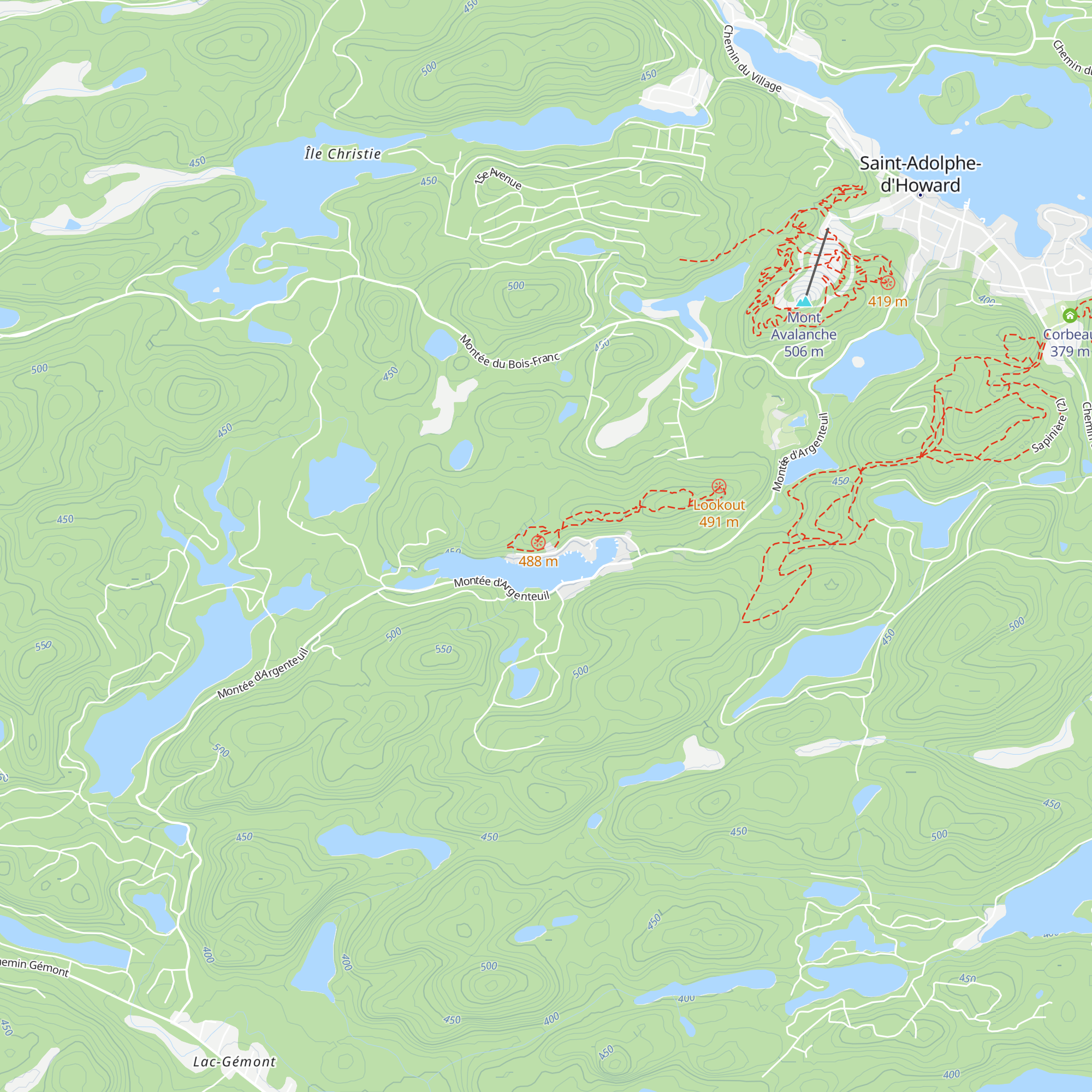 Gîte Vita Bella map