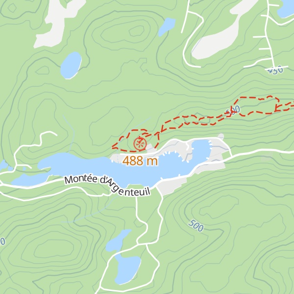 Map of Gîte Vita Bella