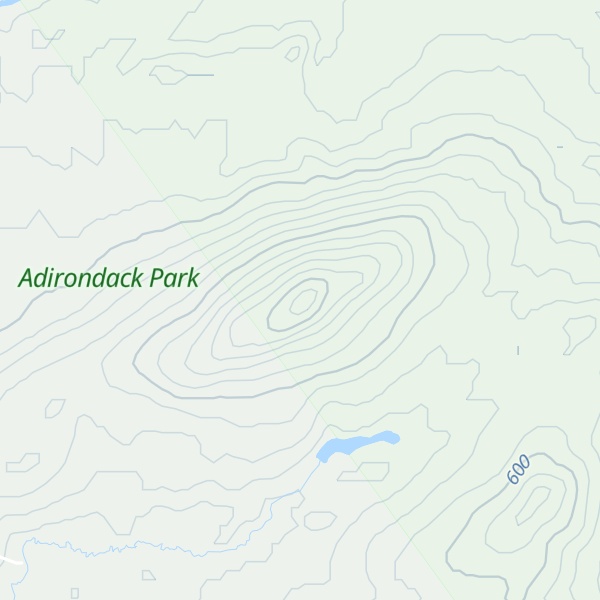 Map of Spruce Top