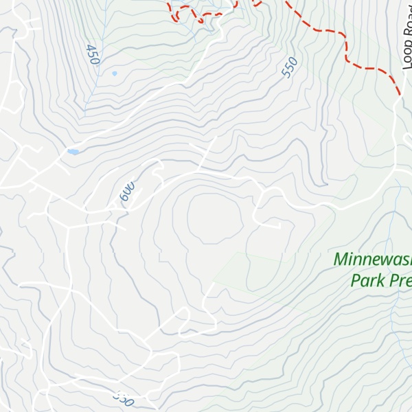 Map of Losees Hill