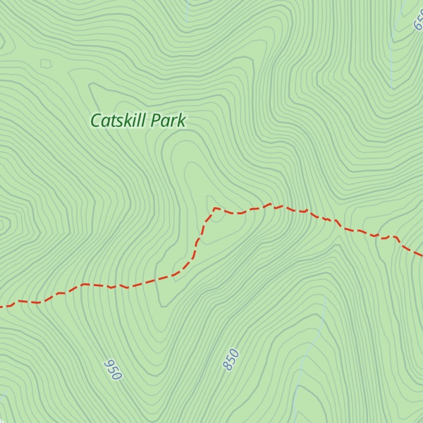 Map of Mount Sherrill