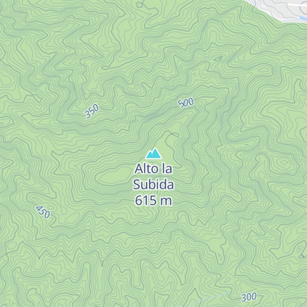 Map of Alto la Subida