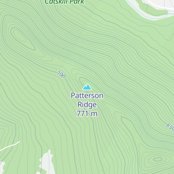 Map of Patterson Ridge