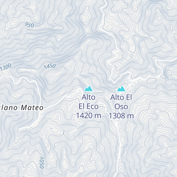 Map of Alto El Eco