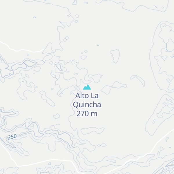 Map of Alto La Quincha