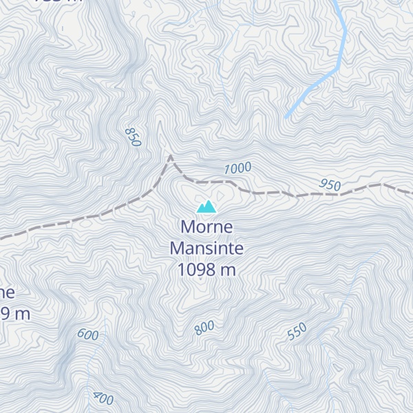 Map of Morne Mansinte