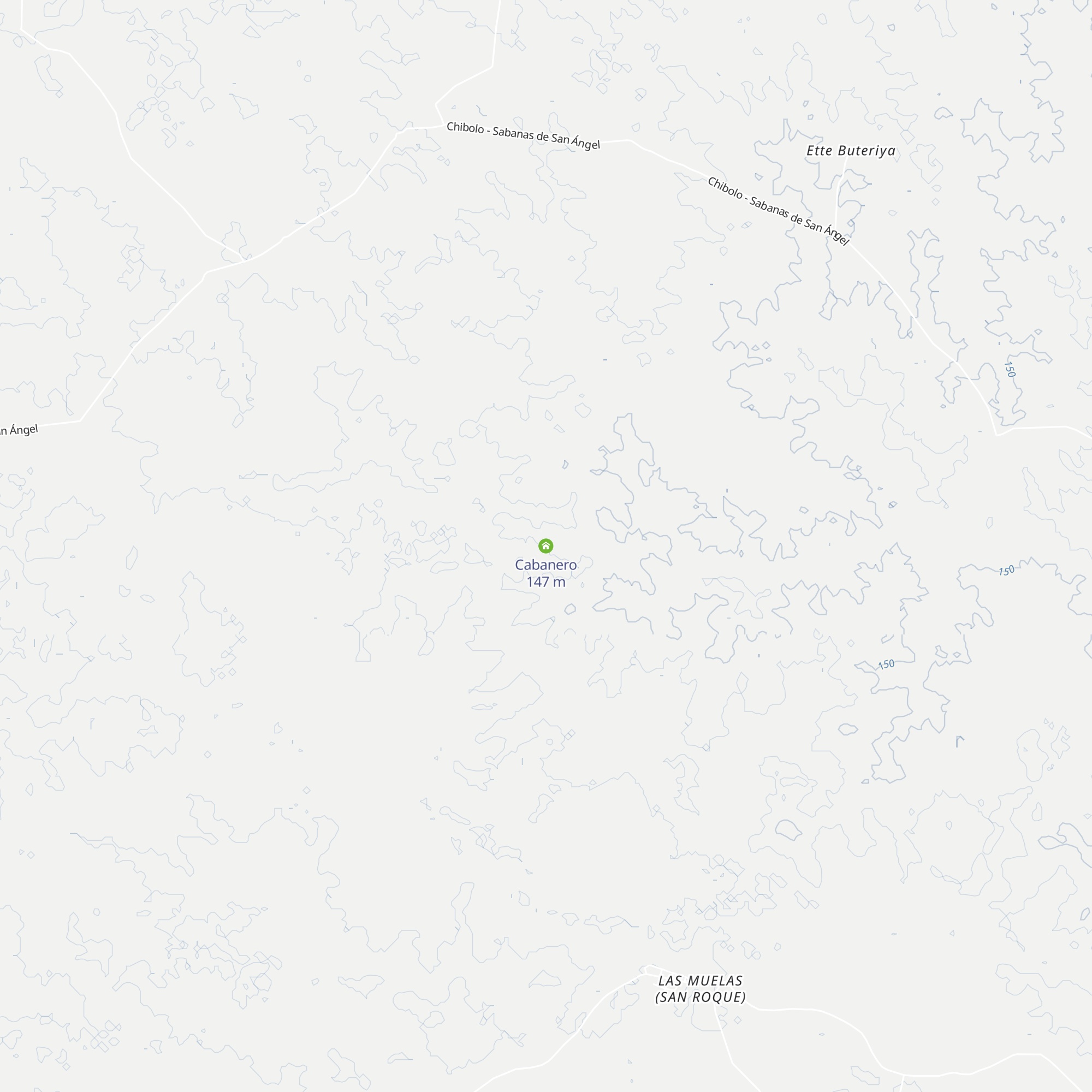 Cabanero map