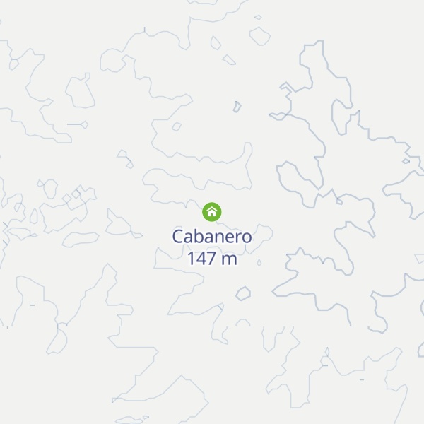 Map of Cabanero