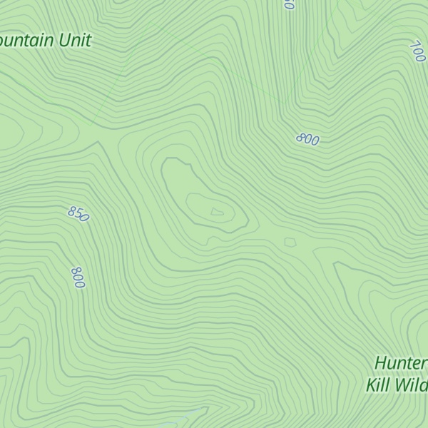 Map of Balsam Mountain