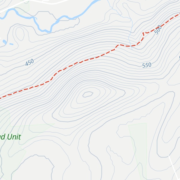 Map of Sicklers Mountain