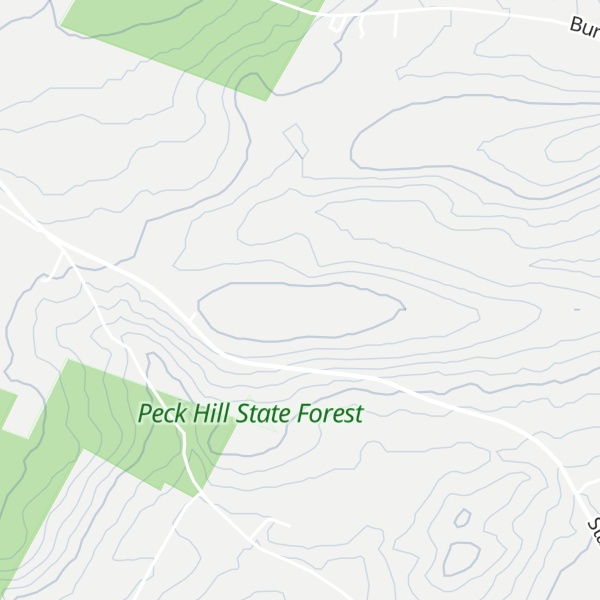 Map of Peck Hill