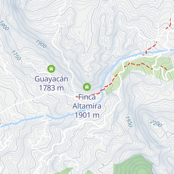 Map of Finca Altamira