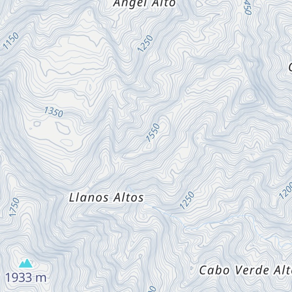 Map of Alto Hermosa