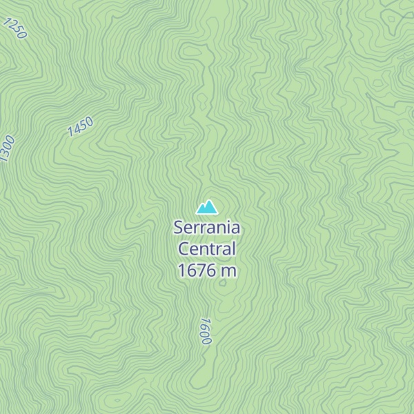 Map of Serrania Central