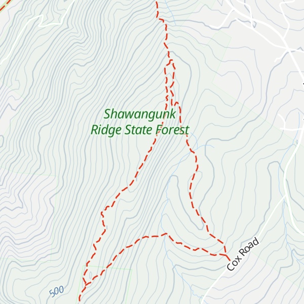 Map of Rock Pillar
