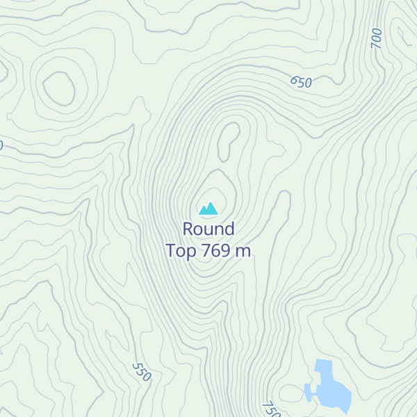 Map of Round Top