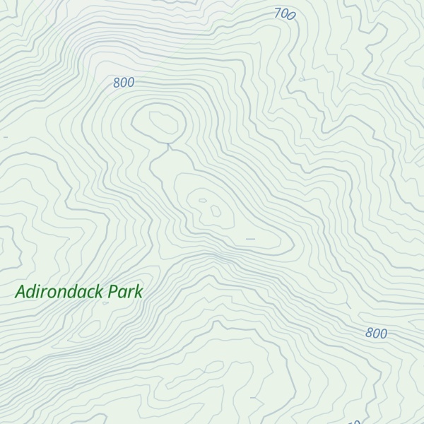 Map of Mount Sabattis
