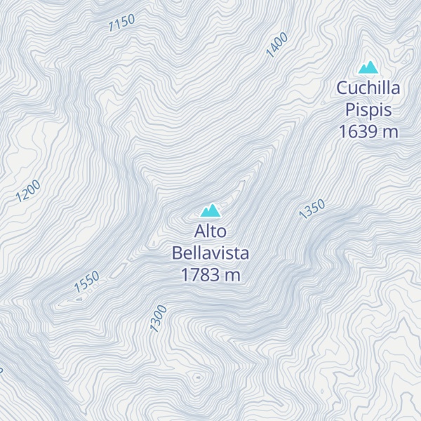 Map of Alto Bellavista
