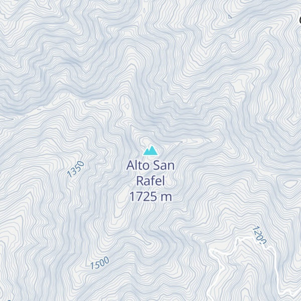Map of Alto San Rafel