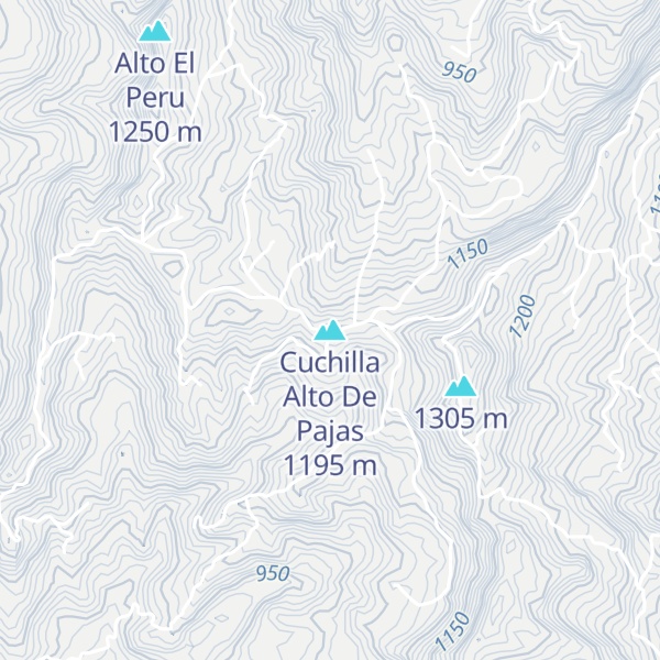 Map of Cuchilla Alto De Pajas