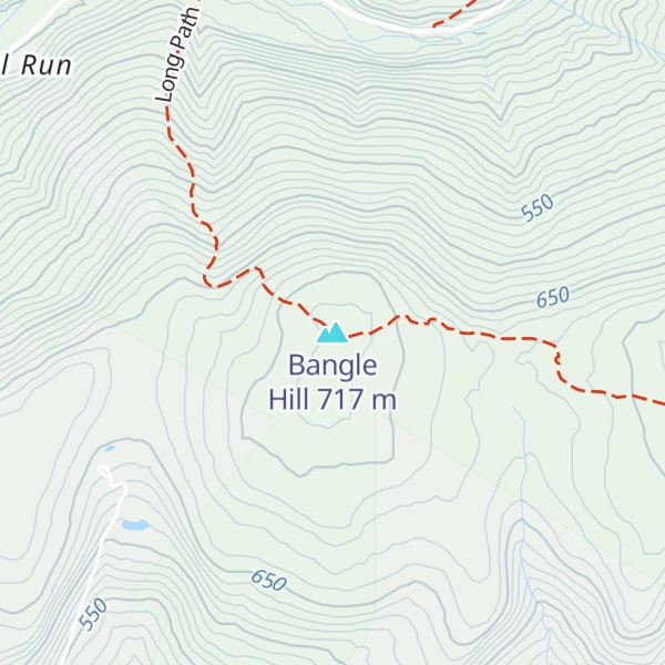 Map of Bangle Hill