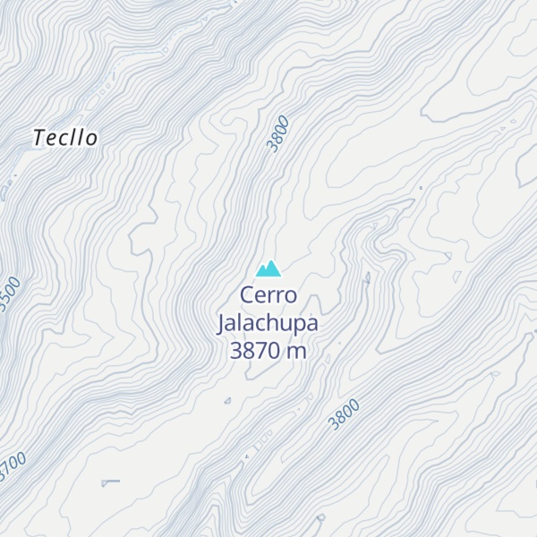 Map of Cerro Jalachupa