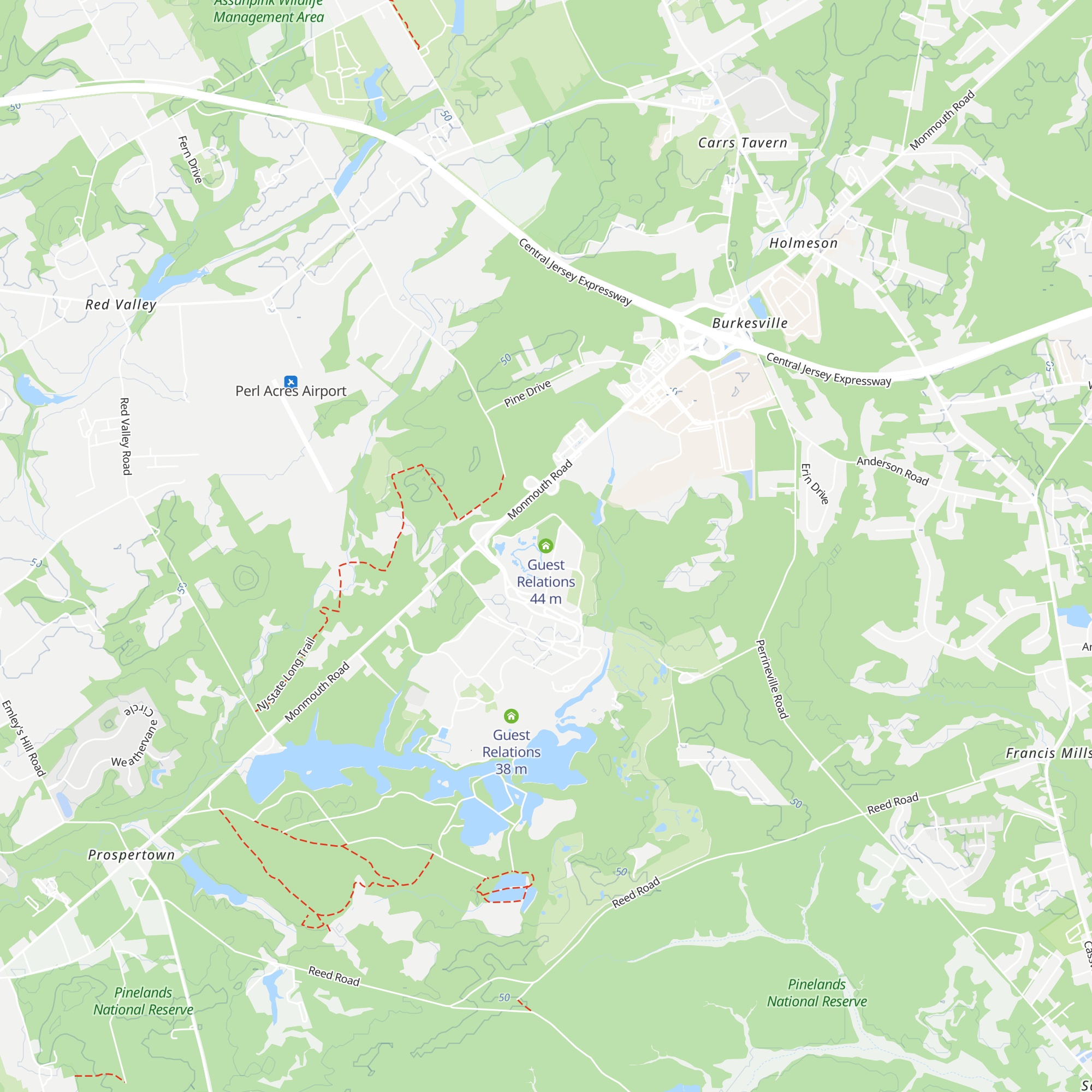 Guest Relations map
