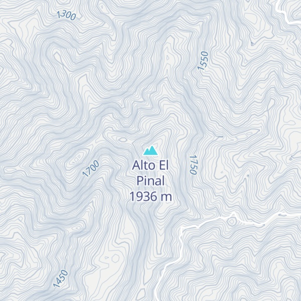 Map of Alto El Pinal