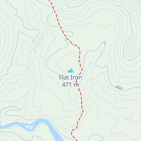 Map of Flat Iron