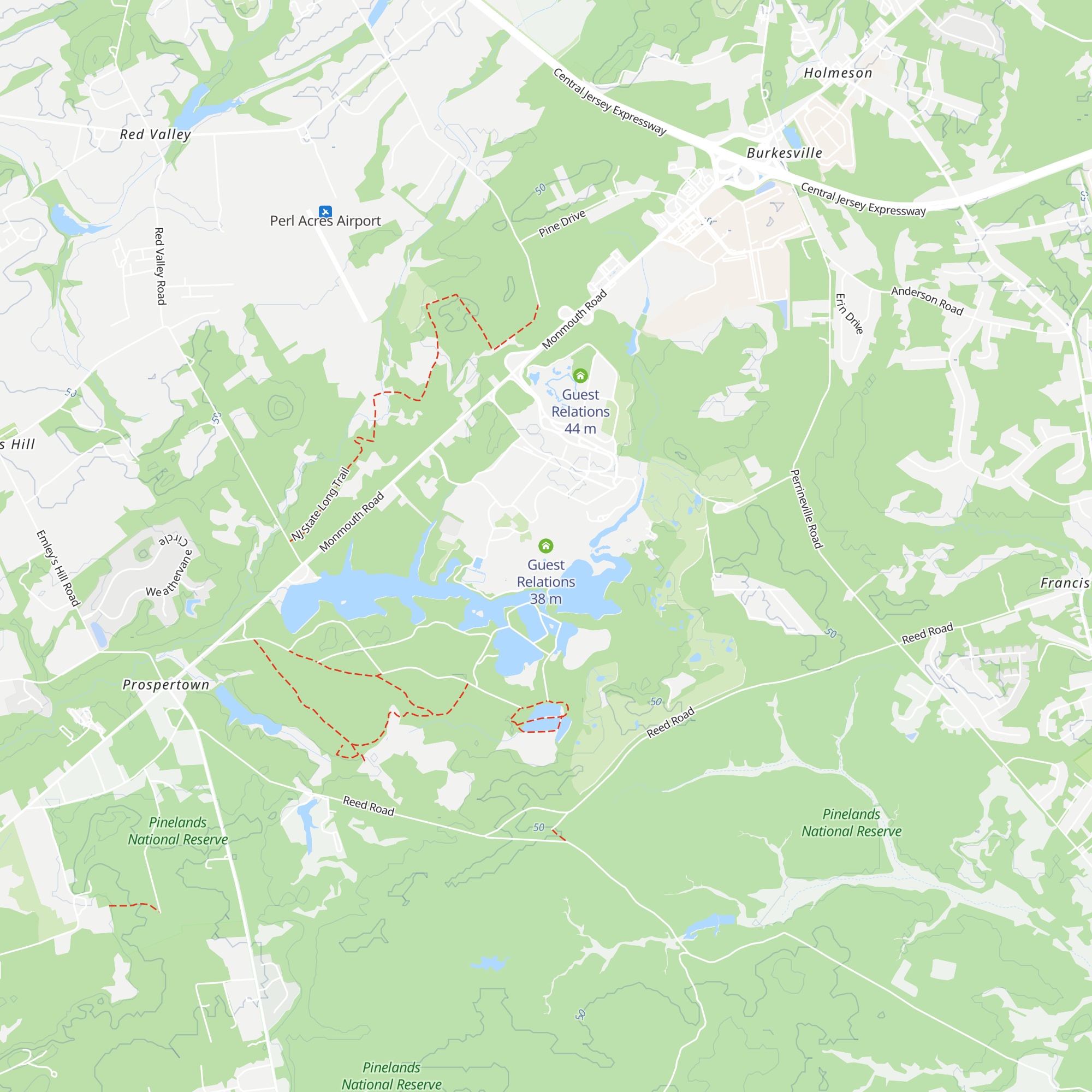 Guest Relations map